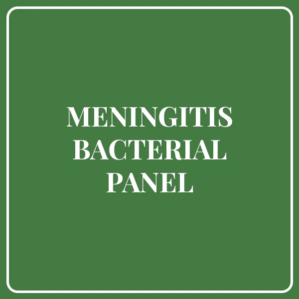 Meningitis Bacterial Panel